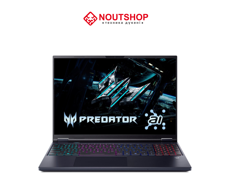 ACER Predator Helios Neo 16S AI |Intel Ultra 9-275HX • RTX 5070Ti • 32GB • 1TB • 2.5K IPS 240Hz