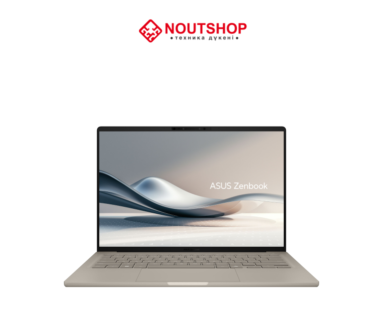 ASUS Zenbook A14 UX3407QA (2025) Стильный ультрабук для работы и учёбы | Snapdragon X Plus • 16GB • 512GB • 14 OLED