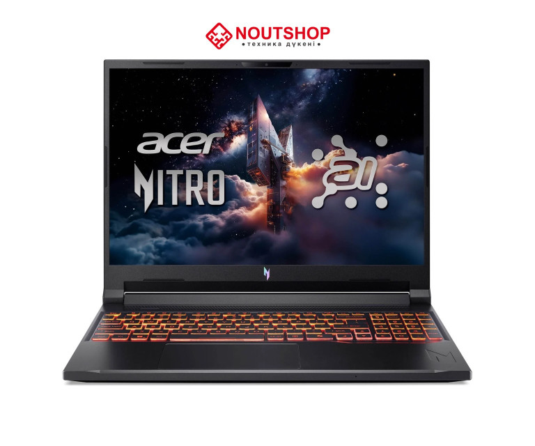 Игровой ноутбук Acer Nitro V 16 | Ryzen 5 • RTX 5050 • 16GB • 180Hz