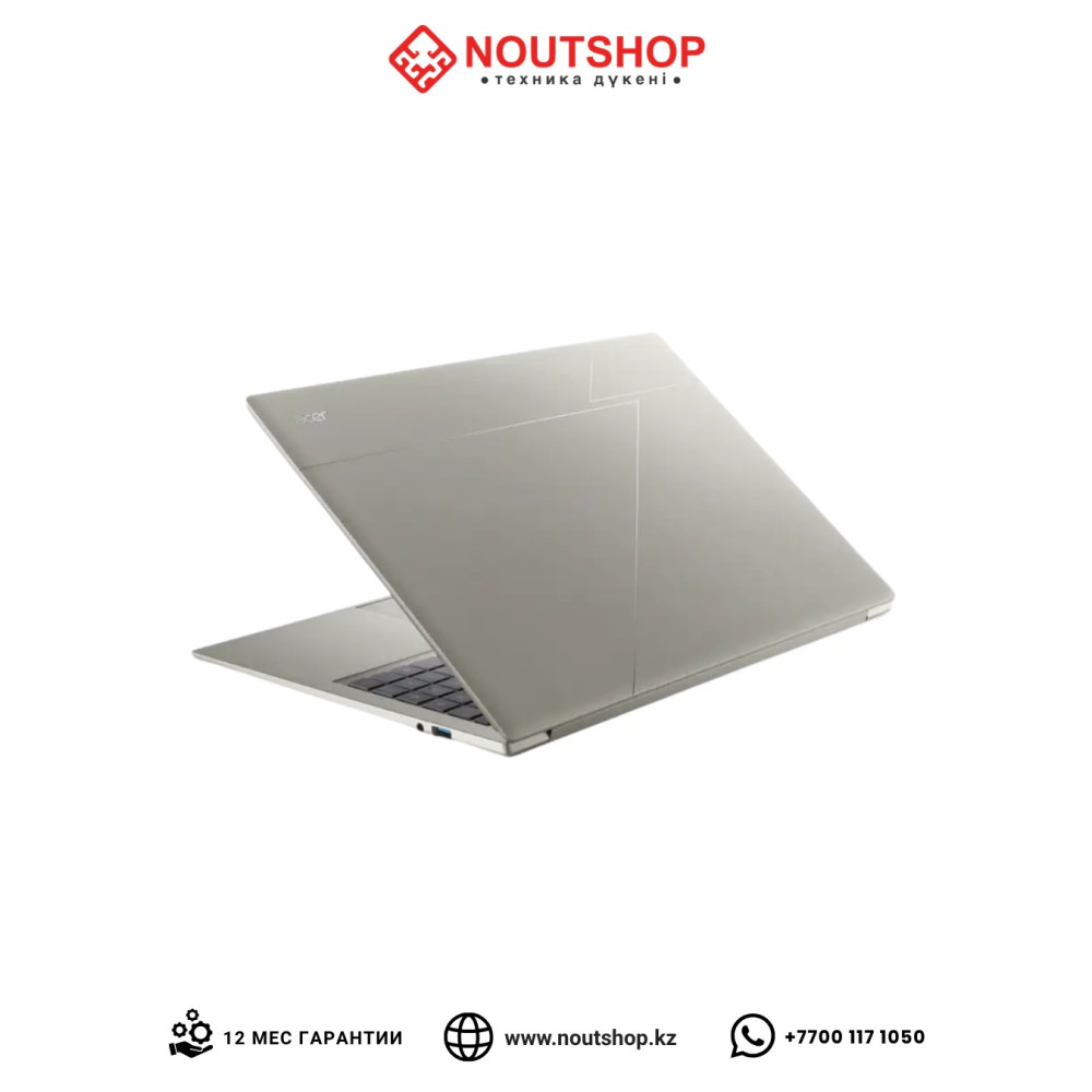 Acer Swift Go 16 AI (SFG16-I71T-51LC) | Intel Core Ultra 5 322 | 16 GB LPDDR5X-7467 | 512 GB PCIe 4.0 NVMe SSD |