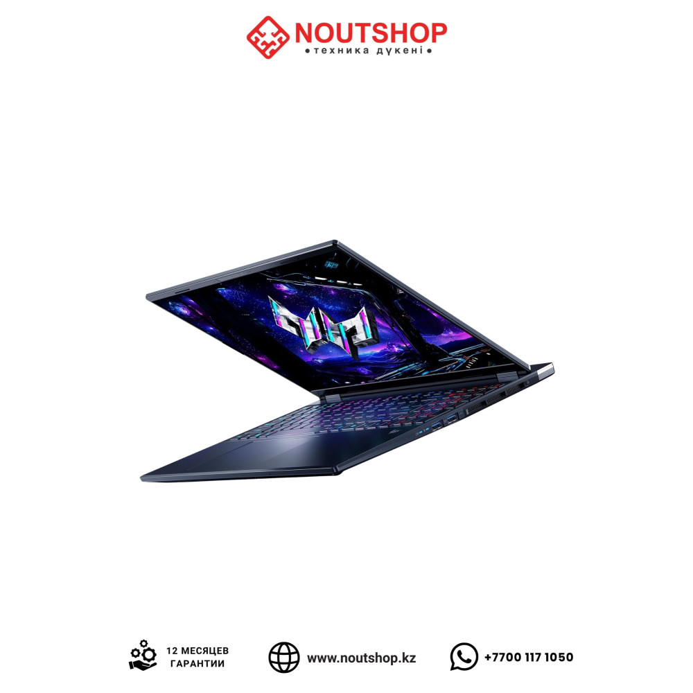 Acer Predator Helios Neo 16S AI (PHN16S-71-98RF) | Intel Core Ultra 9 275HX | NVIDIA GeForce RTX 5070 Ti | 32 GB DDR5 6400 | SSD 1 TB