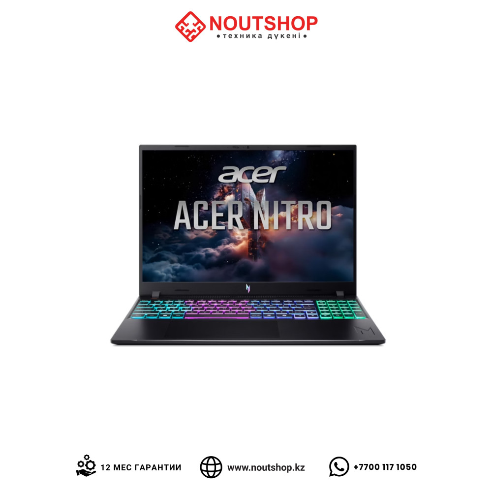 Acer Nitro V 16 ANV16-I31-70WA (NH.U5EAA.005) | NVIDIA GeForce RTX 5060 | 16 GB DDR5 5600 | SSD 512 GB PCIe 4.0 NVMe