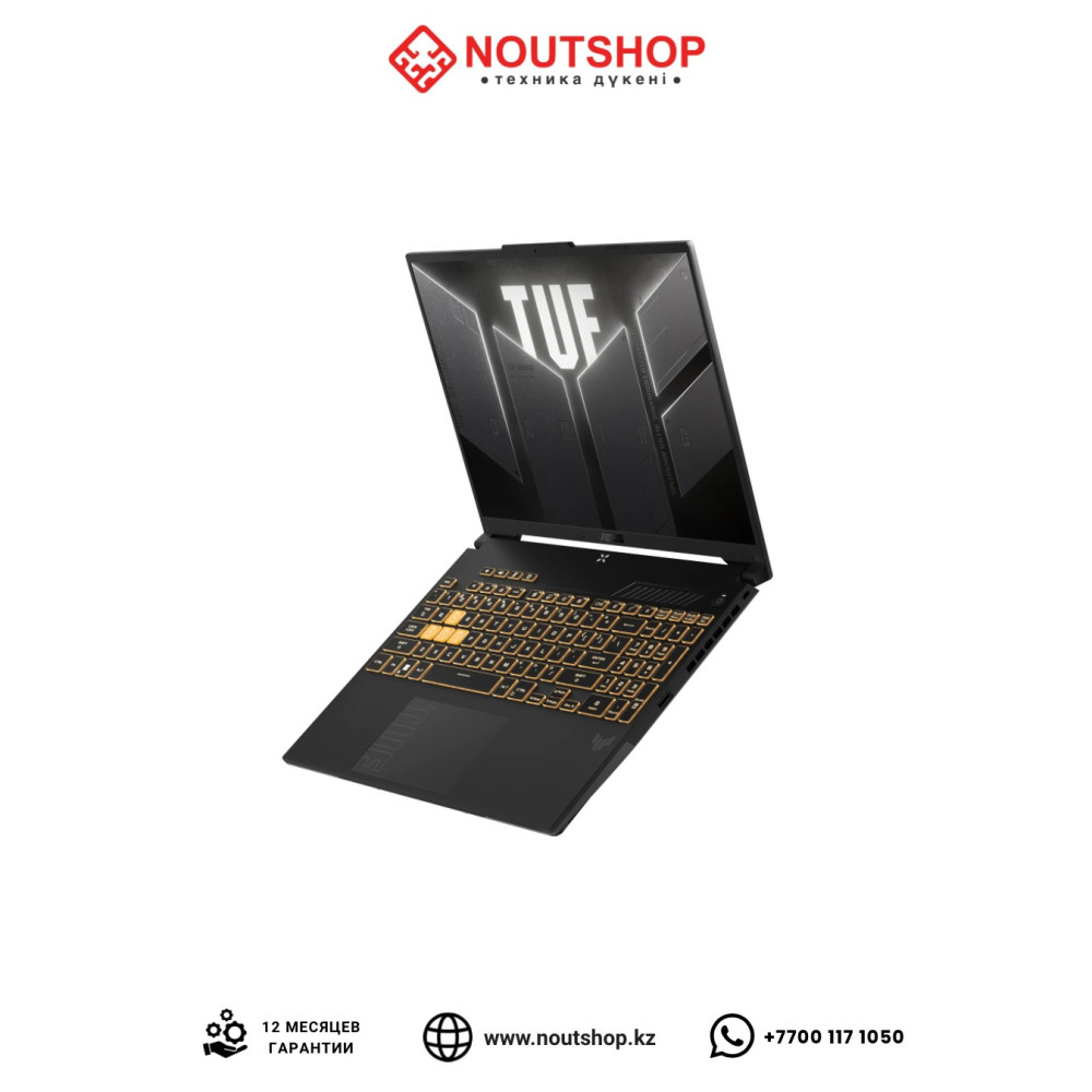 ASUS TUF Gaming F16 FX607VU | Intel Core 5 210H | NVIDIA GeForce RTX 4050 6GB | 16GB DDR5-4800 | 1TB SSD PCIe 4.0 NVMe | 16.0” FHD+ IPS (144Hz)