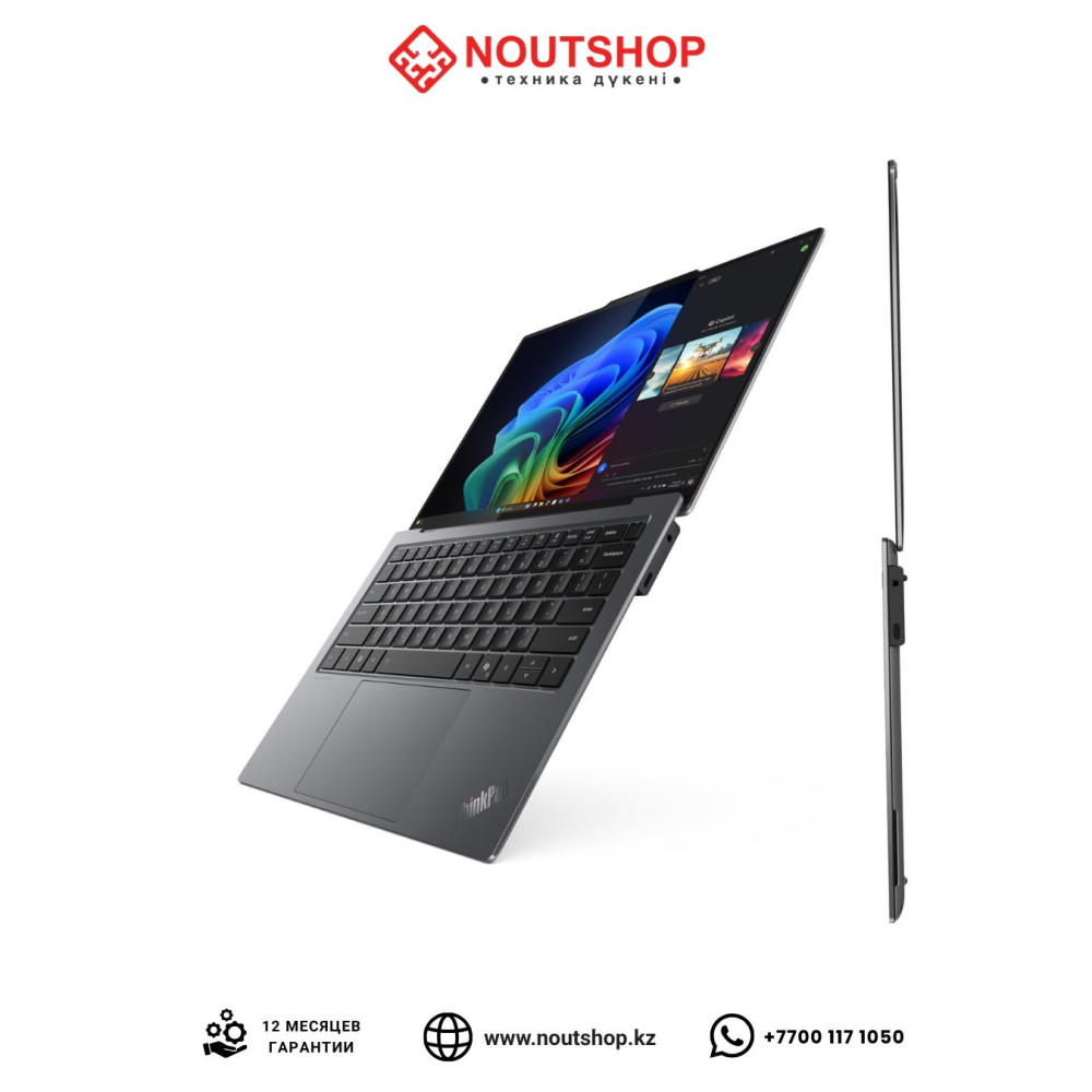 Lenovo ThinkPad X9 Aura Edition Gen 1 (21QA0037US) | Intel Core Ultra 5 226V | Intel Arc Graphics | 16 ГБ LPDDR5X-8533 | SSD 512 ГБ PCIe 4.0 NVMe | 14” WUXGA OLED HDR500