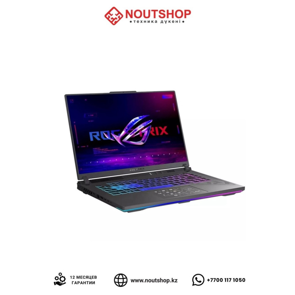 ASUS ROG Strix G16 (G614PR-G16.R95070TI) | AMD Ryzen 9 8940HX | NVIDIA GeForce RTX 5070 Ti | 16 GB DDR5 5600 | SSD 1 TB PCIe 4.0 NVMe