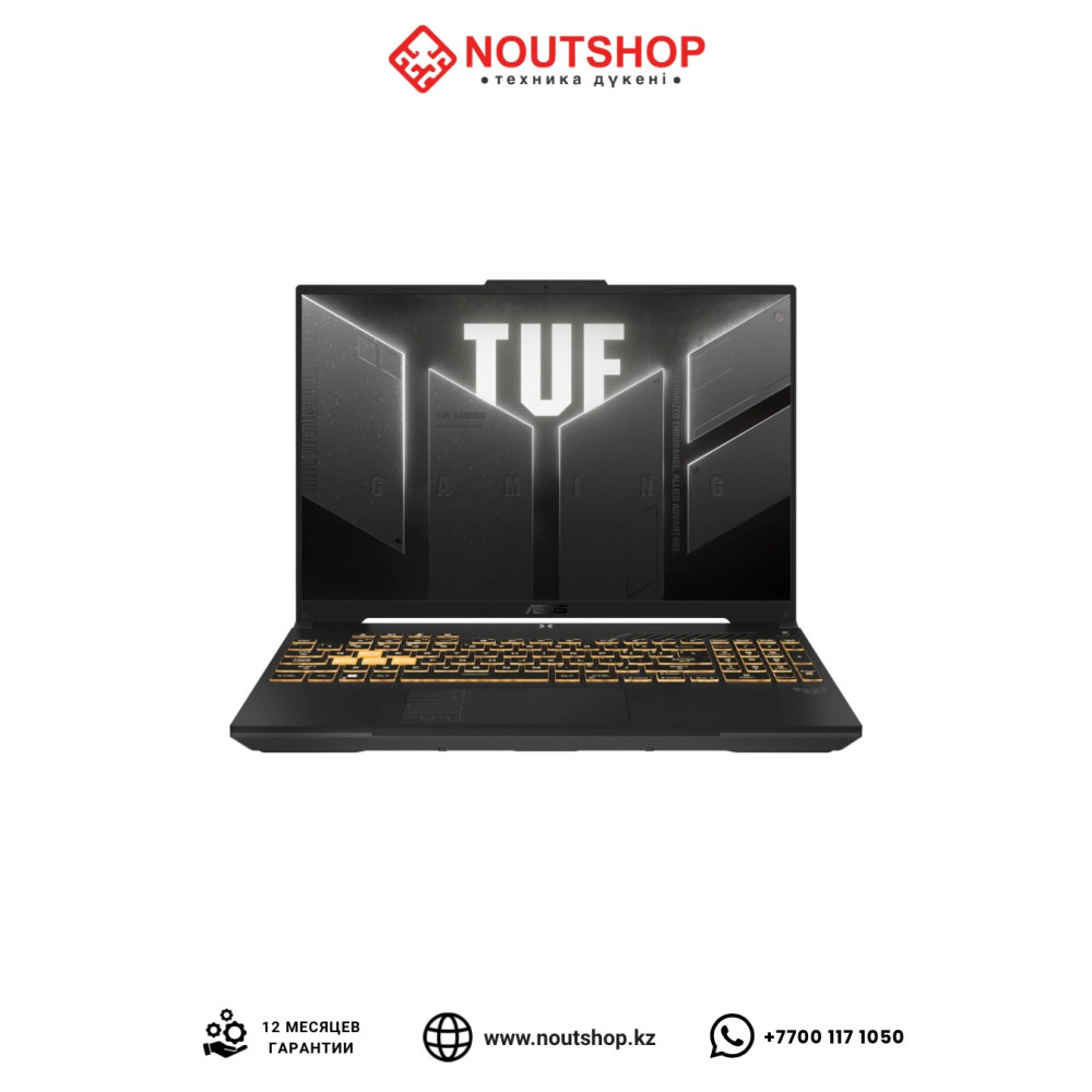 ASUS TUF Gaming F16 FX607VU | Intel Core 5 210H | NVIDIA GeForce RTX 4050 6GB | 16GB DDR5-4800 | 1TB SSD PCIe 4.0 NVMe | 16.0” FHD+ IPS (144Hz)