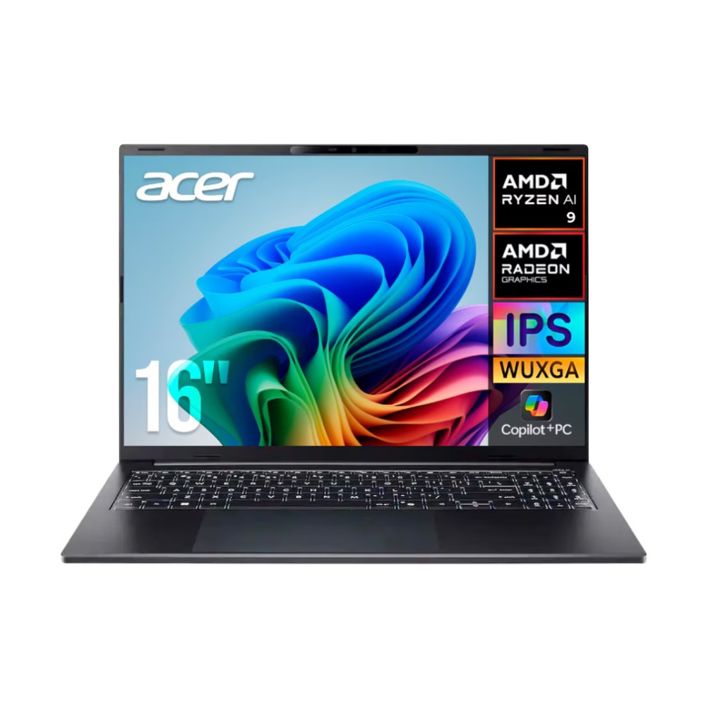 Acer Swift Go 16 AI (SFG16-A71T-R87F) | AMD Ryzen AI 9 465 | AMD Radeon 880M Graphics | 32 GB LPDDR5X-8533 | SSD 1 TB | 16 экран,