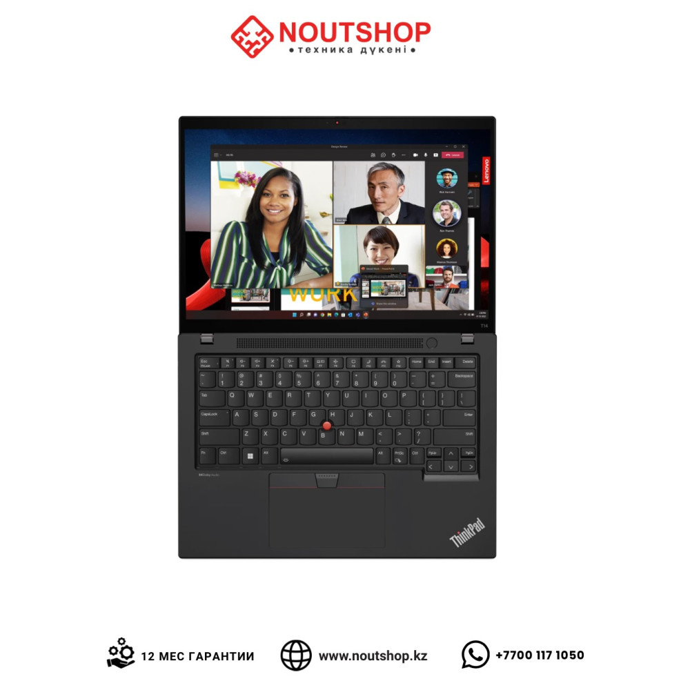 LENOVO THINKPAD T14 GEN 4 | Intel Core i5-1345U | Intel Iris Xe | 32 ГБ DDR5-5600 |  512GB PCIe 4.0 NVMe SSD